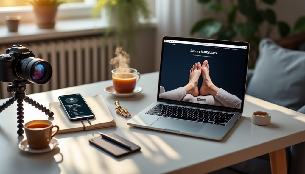 découvrez comment vendre des photos de vos pieds de manière sécurisée et simple, avec des conseils pratiques pour protéger votre identité et maximiser vos ventes.